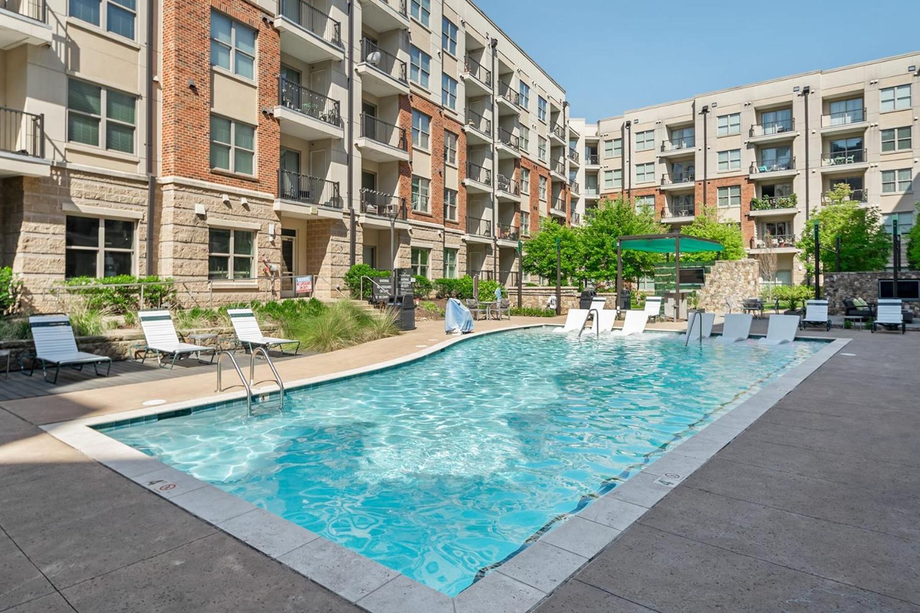 Uptown 4Th Ward Luxury Apt Year-Round Pool Charlotte Exterior foto